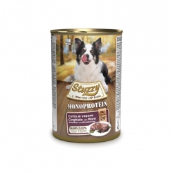 STUZZY DOG MONOPROTEIN - DZIK, MOKRA KARMA DLA PSA, PUSZKA 400G